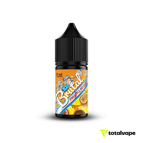 Pineapple Passion On Ice Salt/MTL Longfill Flavour Shot (15ml) By Brutal