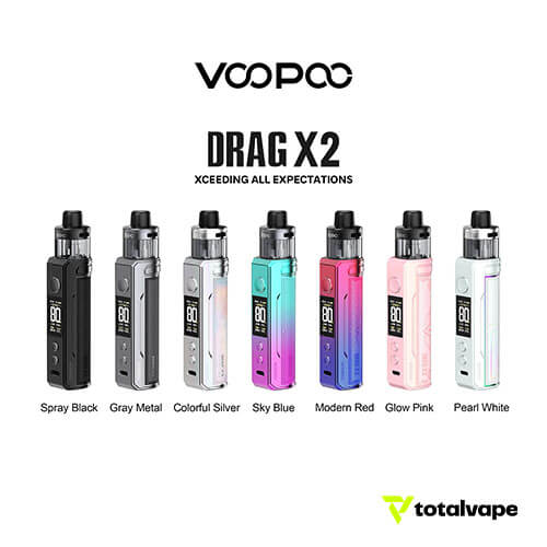 Drag X2 Vape Kit by Voopoo