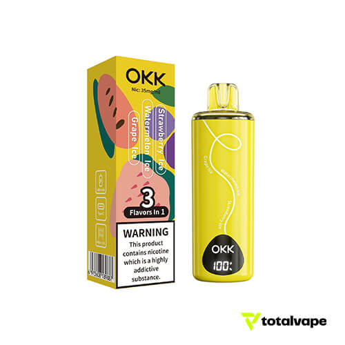 Okk Tripo (3 Flavours In 1) 20,000Puff - 35mg