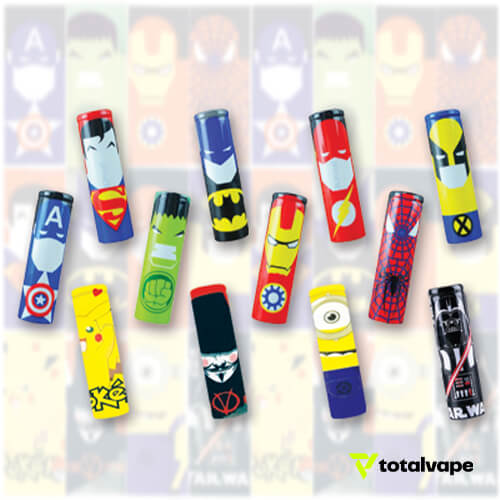 18650 Battery Wraps Assorted