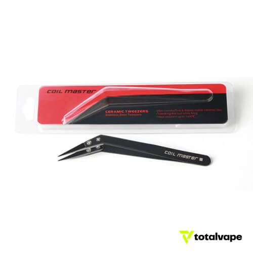 Coil Master Ceramic Curved Tweezers