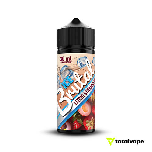 Litchi Strawberry On Ice – Longfill Flavour Shot (30ml) By BRUTAL