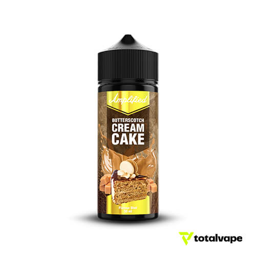 Butterscotch Cream Cake – Longfill Flavour Shot (30ml) By Amplified