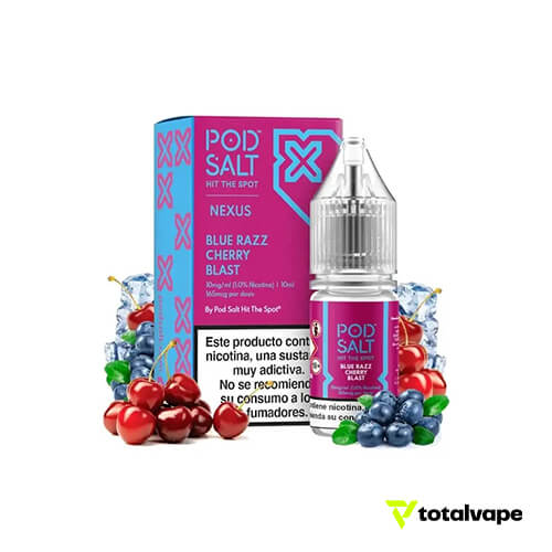 NEXUS BLUE RAZZ CHERRY BLAST BY POD SALT