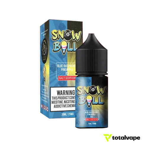 Snow Ball Blue Raspberry Pineapple Ice Nic Salts By 8 Ball E-Liquids