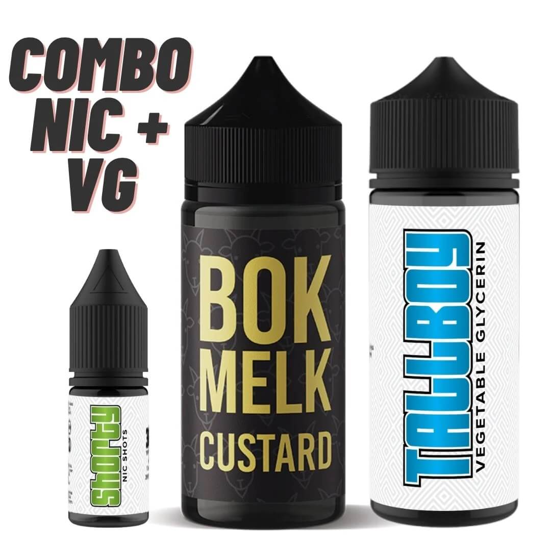 Bok Melk Custard Combo 3mg